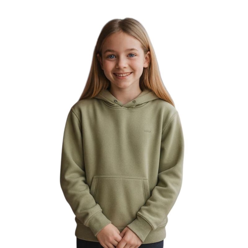 Chlapčenská zateplená mikina s kapucňou 4F JUNIOR SWEATSHIRT M1945-4FJWAW25TSWSM1945-42S-LIGHT GREEN 2
