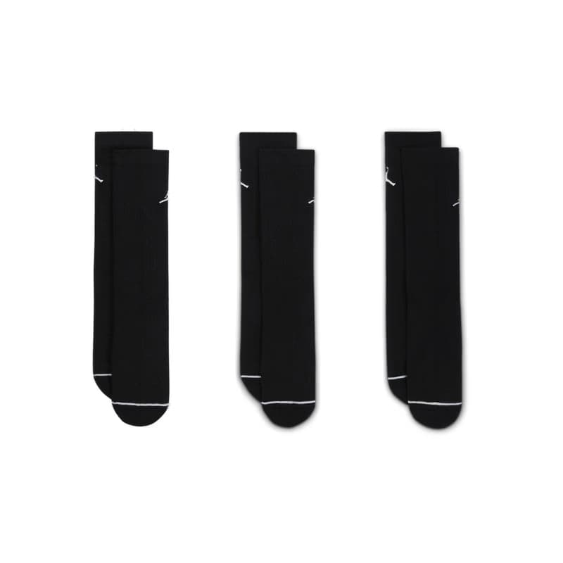 Pánske ponožky NIKE 3 PACK-Jordan Everyday Crew Socks (3 pairs) black black black 2