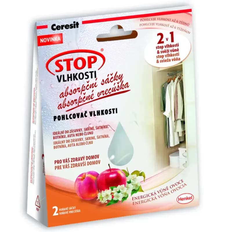 Ceresit Stop Vlhkosti vrecká Broskyňa 2x50g