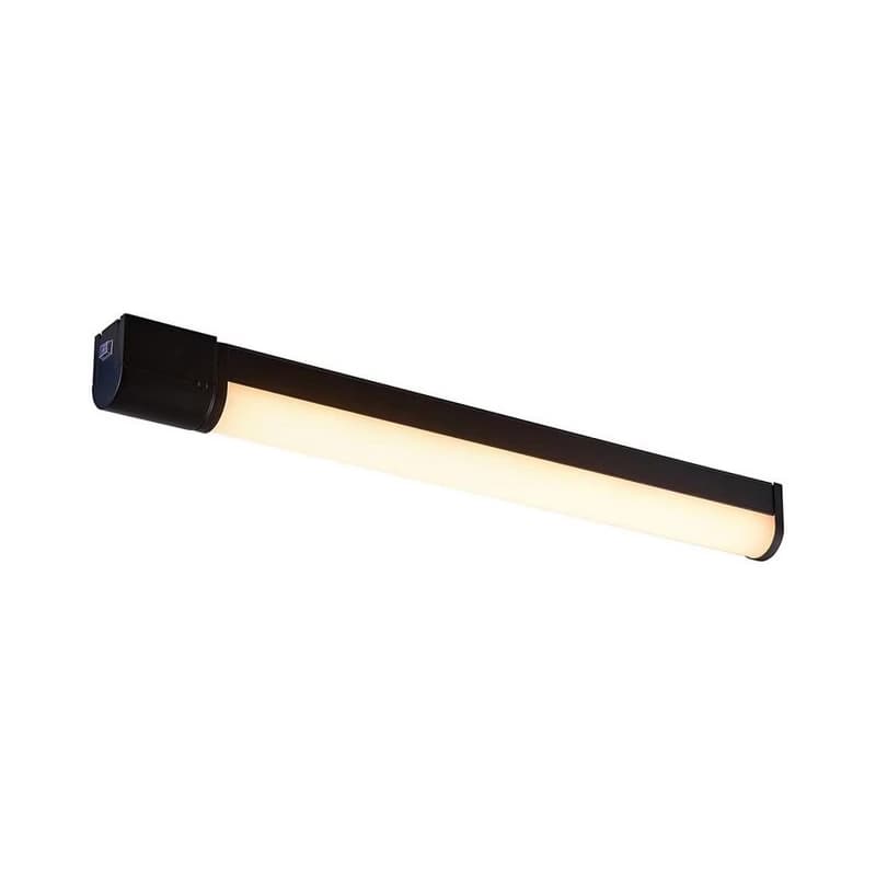 Nordlux - LED kúpeľňové osvetlenie zrkadla so zásuvkou LED/15W/230V IP44 68,4 cm čierne 2310221003 1