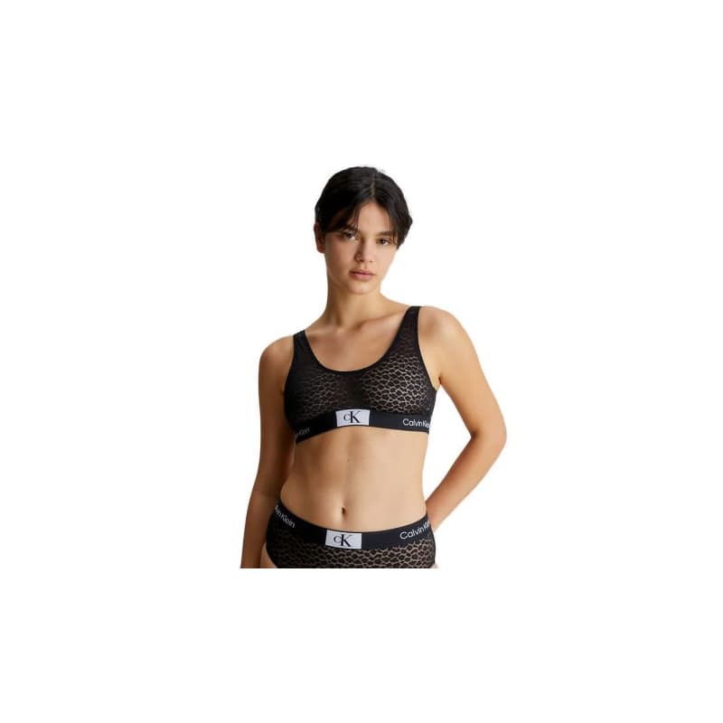 Dámska podprsenka CALVIN KLEIN UNLINED BRALETTE-000QF7233E-UB1-Black