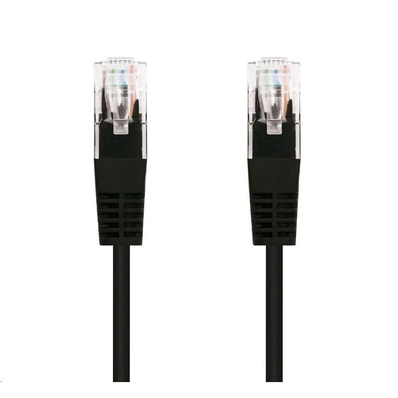 C-TECH kábel patchcord Cat5e, UTP, čierny, 5m 1