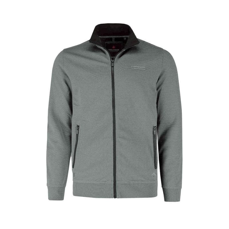 Pánska mikina so zipsom VOLCANO B-MONTERO-GREY 5