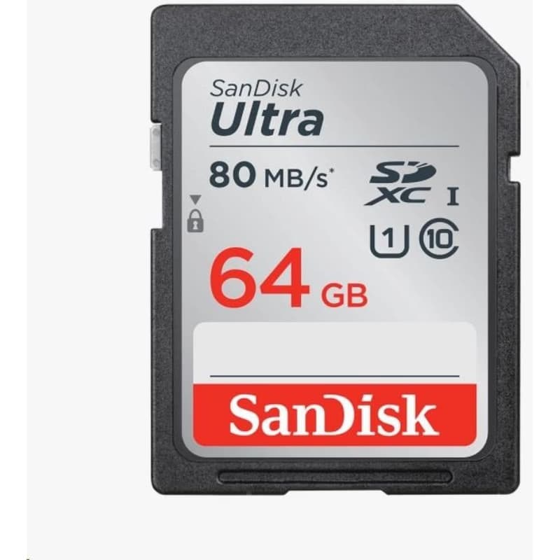 SanDisk SDXC karta 64GB Ultra (100MB/s Class 10 UHS-I) 4
