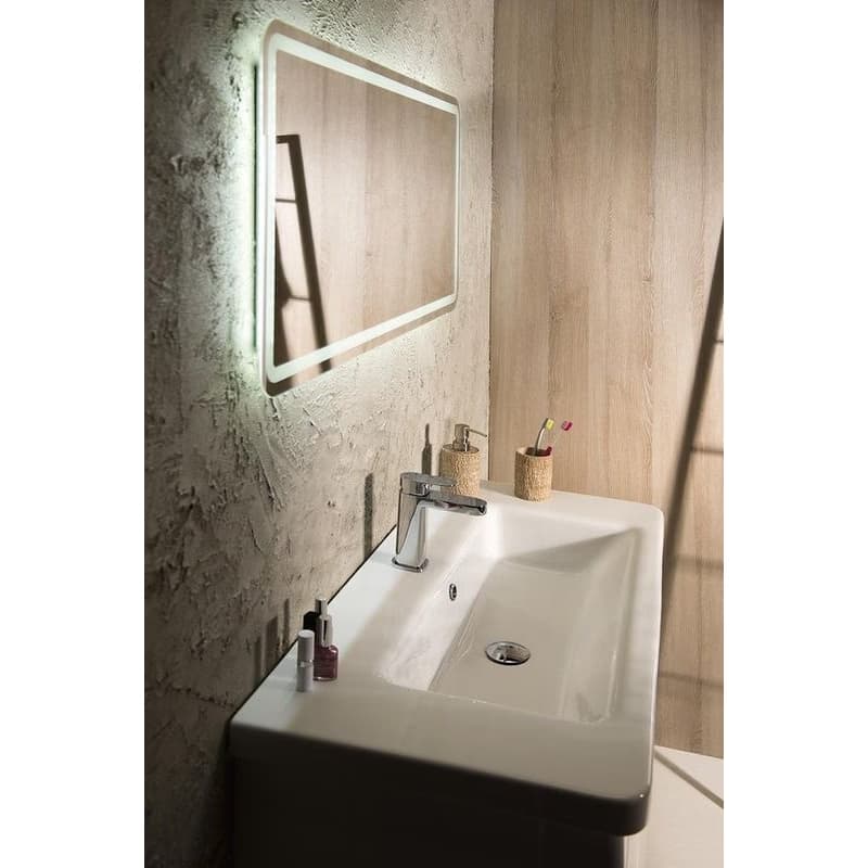 SAPHO - CITY keramické umývadlo hranaté 100x45cm, biela KE100 4