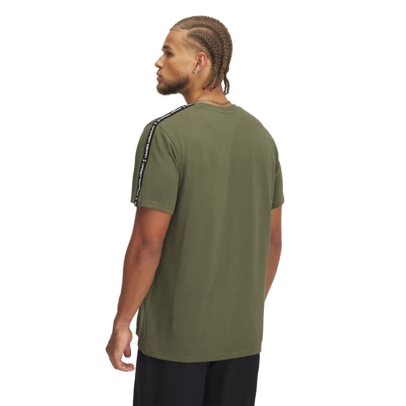 Pánske tričko s krátkym rukávom UNDER ARMOUR UA Icon HWT Tee Taping-GRN 2