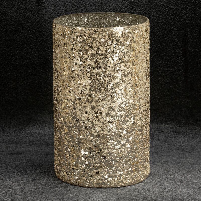 ArtFir Sklenená váza MELIA 01 | zlatá 12 x 21 cm 2