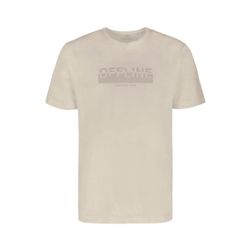 Pánske tričko s krátkym rukávom VOLCANO OFTEN-102-BEIGE 5