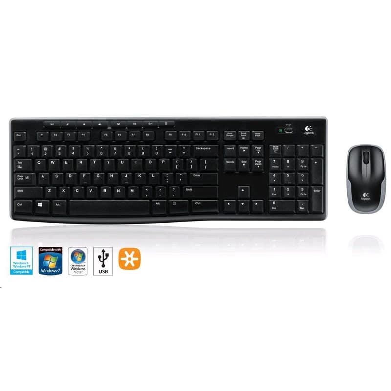 Logitech Wireless Desktop MK270, US 3