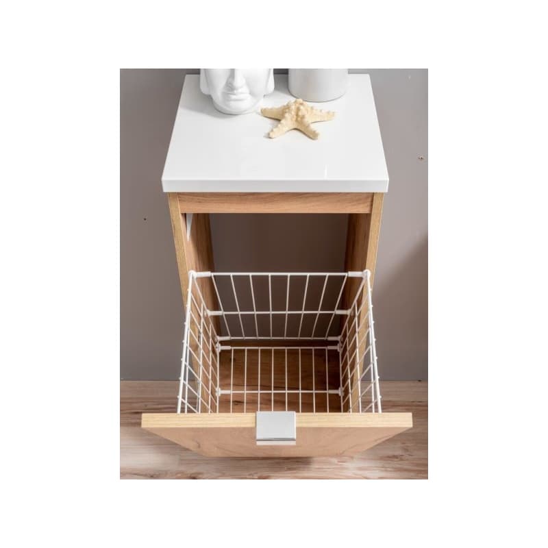 ArtCom Závesná skrinka do kúpeľne CAPRI Oak 811 4