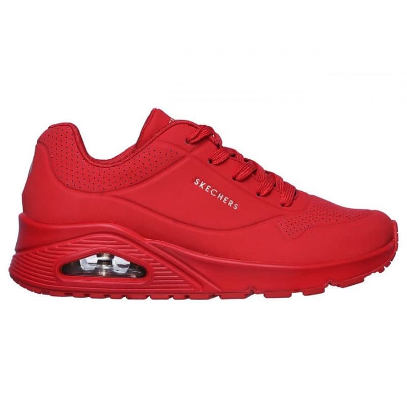 Pánska rekreačná obuv SKECHERS Uno Stand On Air M red 2