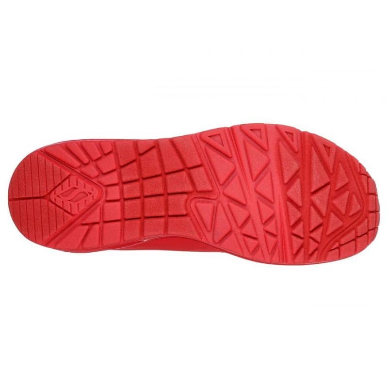 Pánska rekreačná obuv SKECHERS Uno Stand On Air M red 5