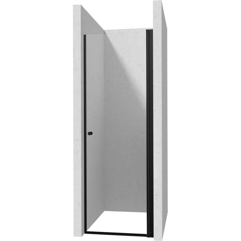 DEANTE - Kerria Plus nero Sprchové dvere bez stenového profilu, 70 cm KTSWN47P