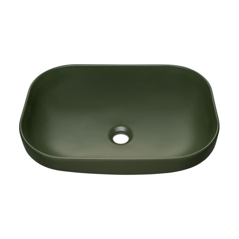 ArtCom Keramické umývadlo NELI MFG | zelený mat 50 cm 4