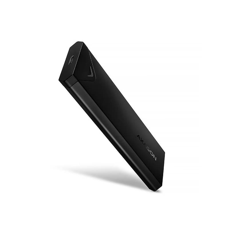 AXAGON EEM2-UB2, USB-C 10Gbps - M.2 NVMe SSD ARROW box, čierny