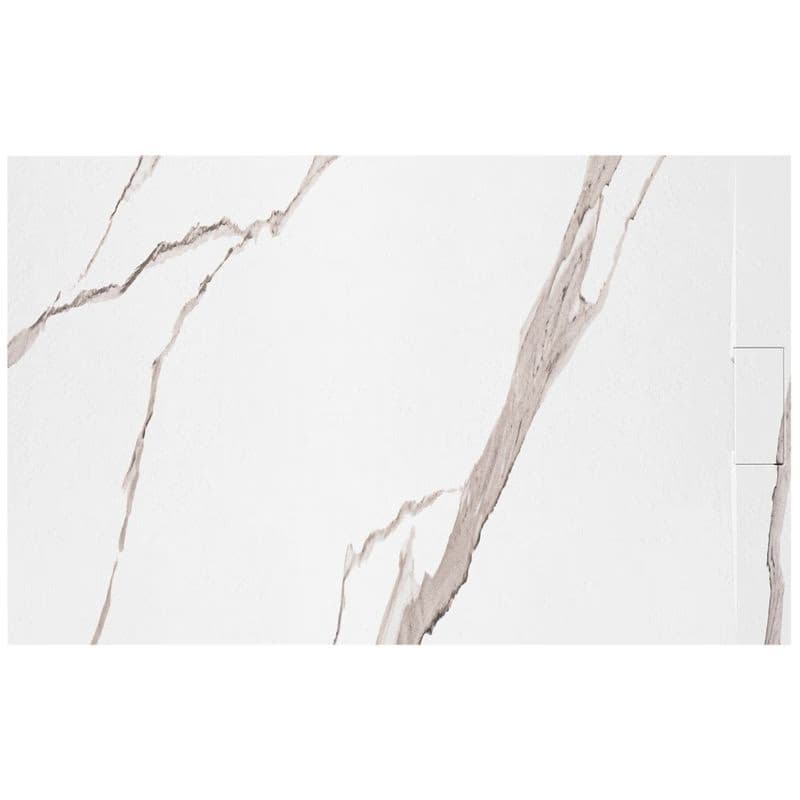 REA - Sprchová vanička Bazalt CARRARA WHITE 90x120 REA-K7001 2