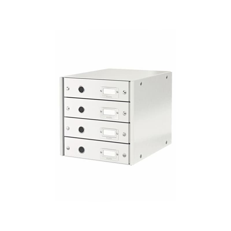 LEITZ Zásuvkový box Click&Store, 4 zásuvky, biela 1