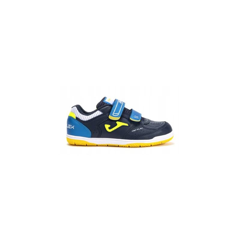 Chlapčenské futbalové kopačky halové JOMA Top Flex 2503 K IC navy blue yellow