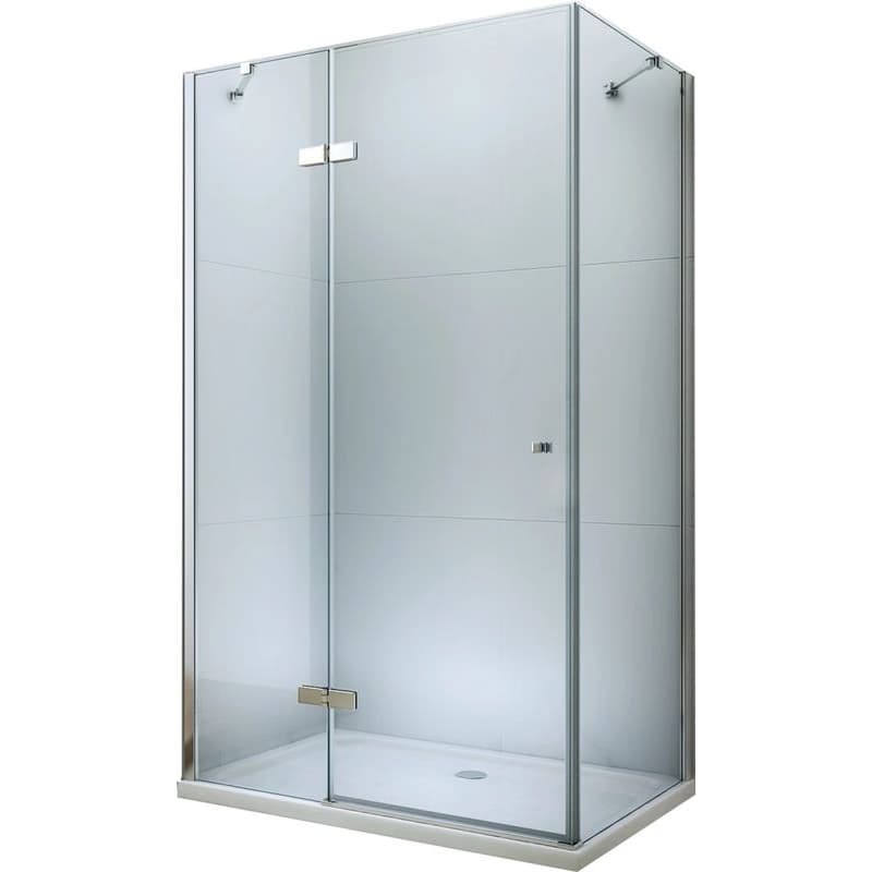 MEXEN/S - ROMA sprchovací kút 110x80, transparent, chróm 854-110-080-01-00 1