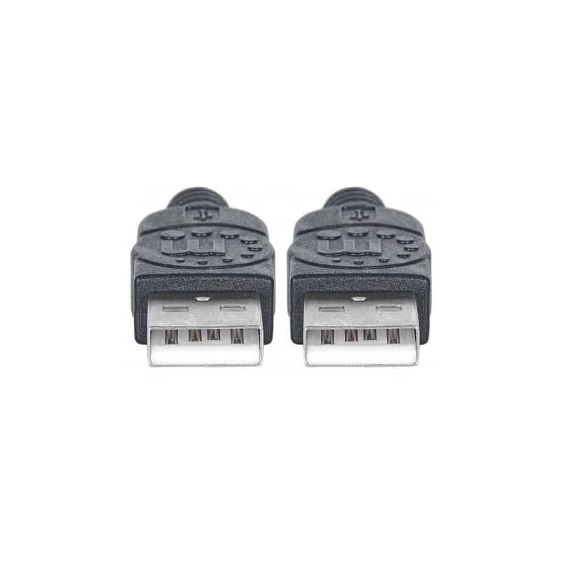 MANHATTAN kábel USB 2.0, Type-A Male to Type-A Male, 1m, Black 3