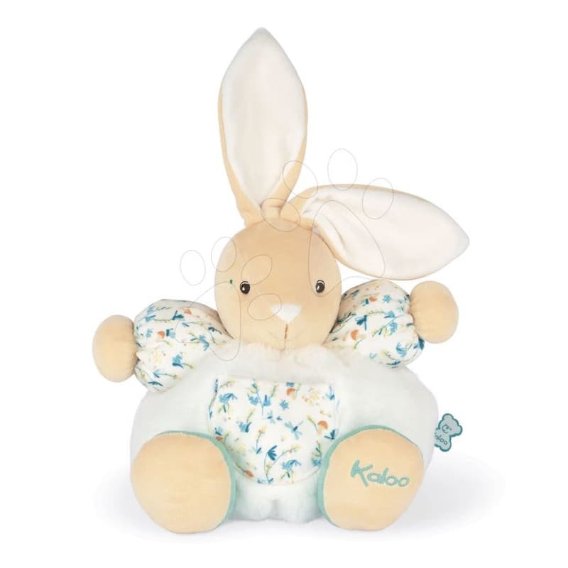 Plyšový zajac do postieľky Justin Chubby Rabbit Fripons Kaloo z jemného materiálu 25 cm v darčekovom balení od 0 mes 1