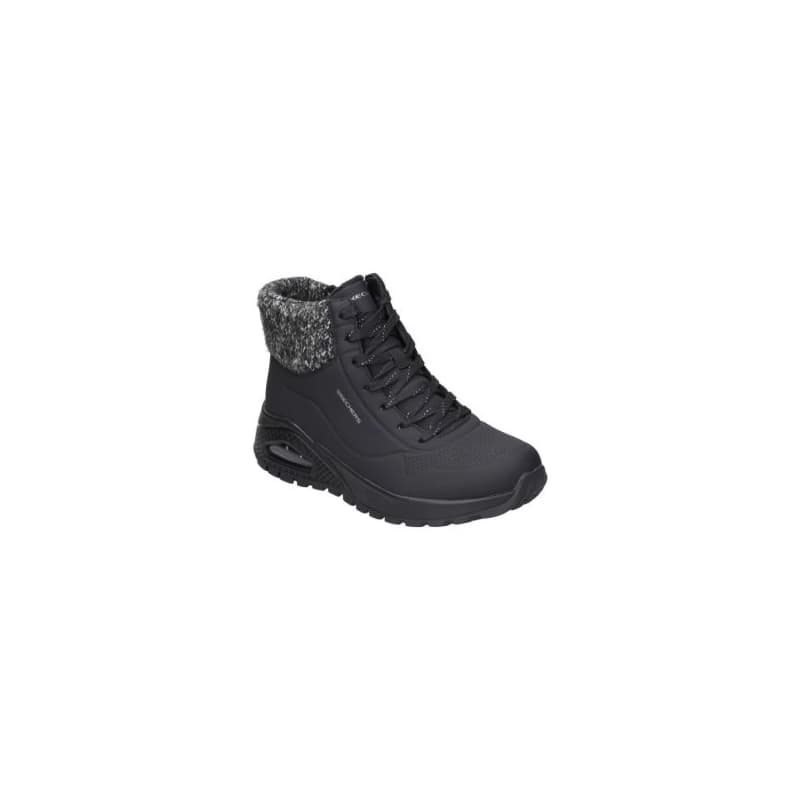 Dámske členkové zimné topánky SKECHERS Uno Rugged Darling Daze black black
