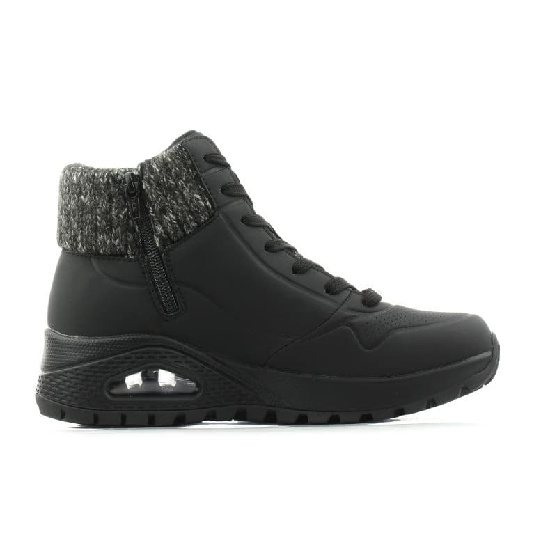 Dámske členkové zimné topánky SKECHERS Uno Rugged Darling Daze black black 3