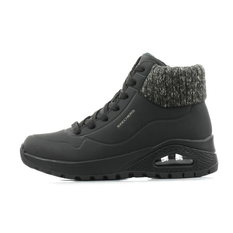 Dámske členkové zimné topánky SKECHERS Uno Rugged Darling Daze black black 4