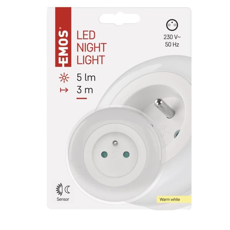EMOS LED Nočné svetlo P3320, nočný senzor 2