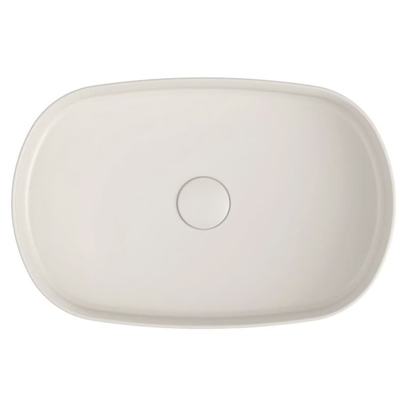 ISVEA - INFINITY OVAL keramické umývadlo na dosku, 55x36cm, Ivory 10NF65055-2K 2