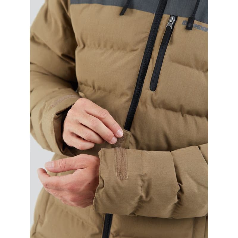 Pánska bunda FUNDANGO Passat Padded Jacket-639-mud 5
