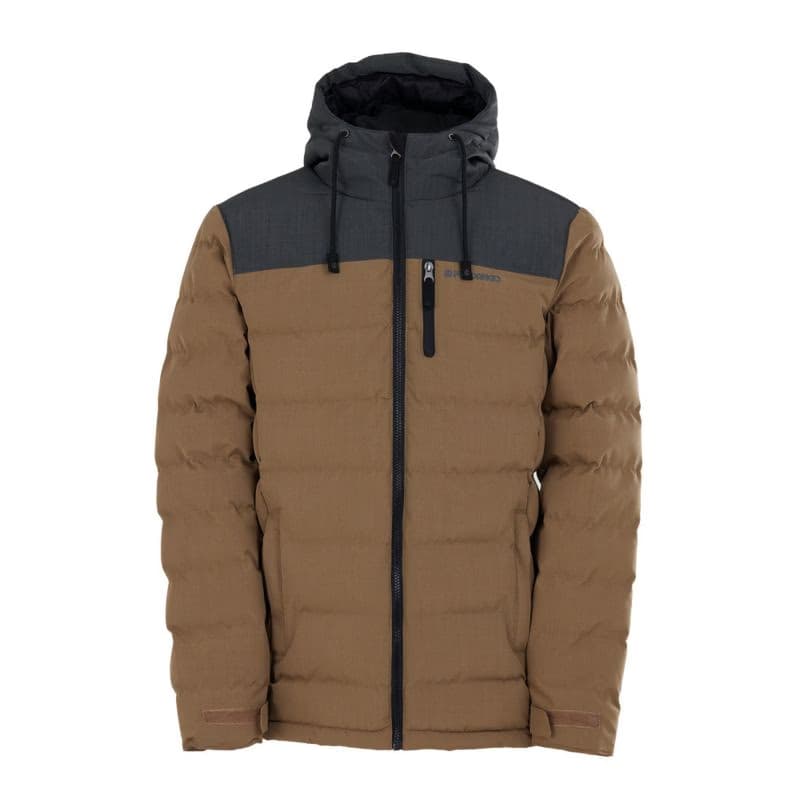 Pánska bunda FUNDANGO Passat Padded Jacket-639-mud 6