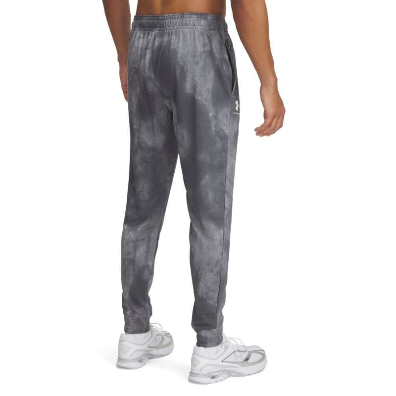 Pánske tepláky UNDER ARMOUR UA Rival Terry AOP Jogger Q1-GRY 2