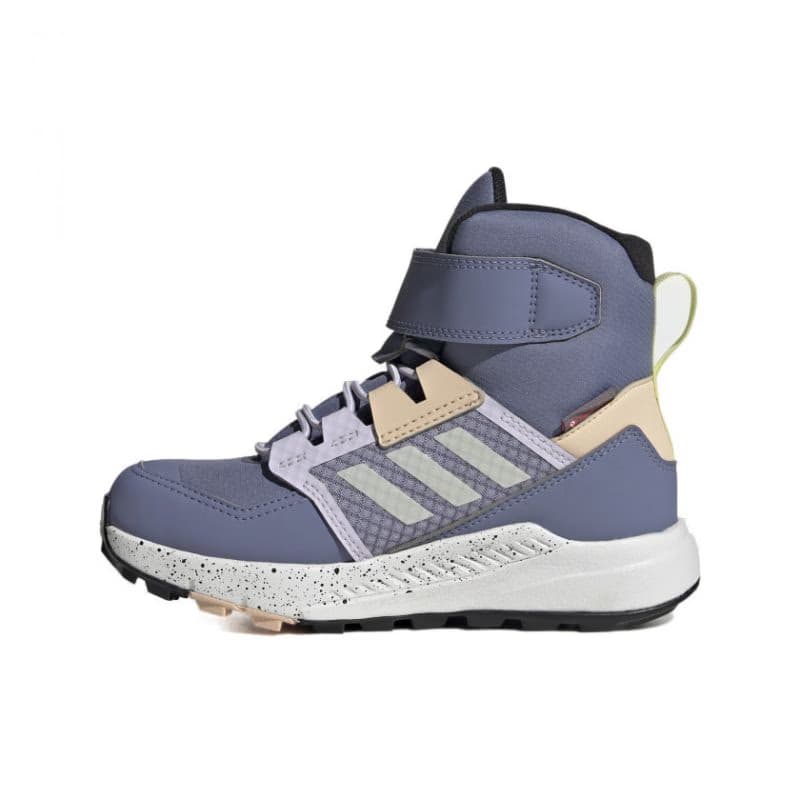 Juniorská vysoká turistická obuv ADIDAS Terrex Trailmaker High Cold.Rdy orbvio wonwhi halblu 3