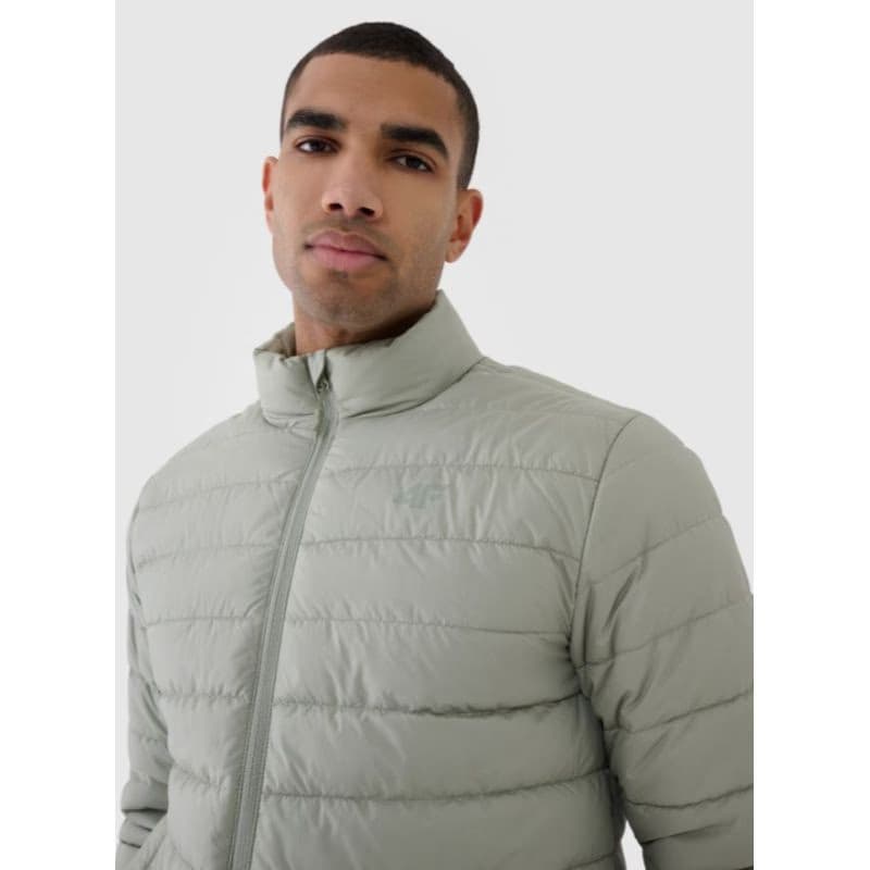Pánska bunda 4F DOWN JACKET-WSS25TDJAM538-44S-OLIVE 2