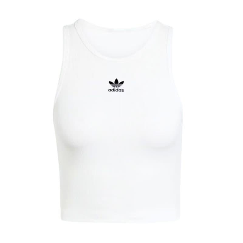 Dámske tielko ADIDAS ORIGINALS ESS RIB TANK-WHITE 6