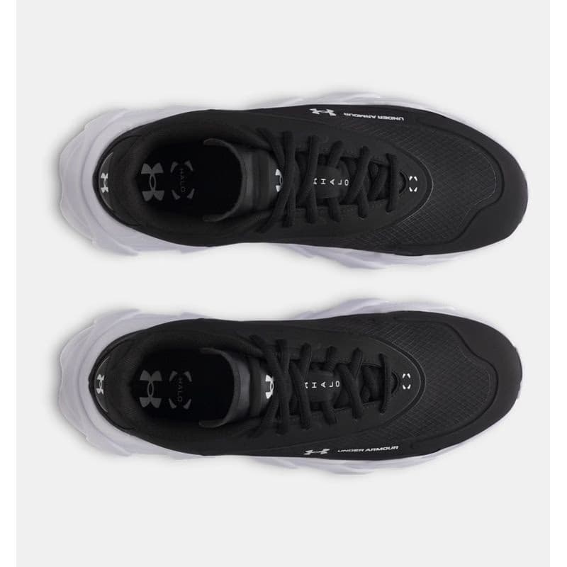 Pánska bežecká obuv UNDER ARMOUR UA Halo Runner SE M black white white 5