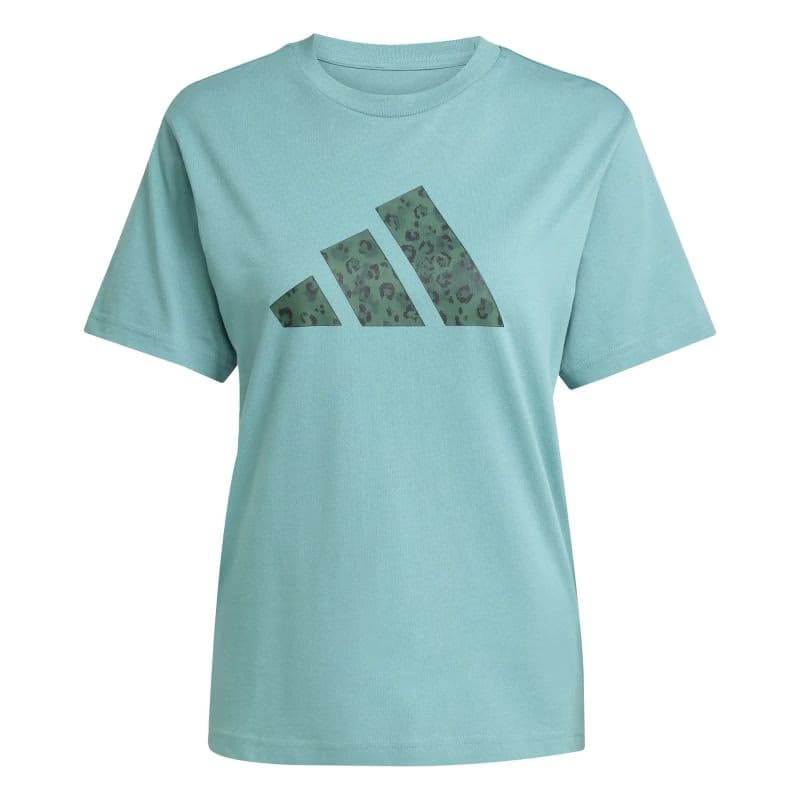 Dámske tričko s krátkym rukávom ADIDAS Animal Graphic Tee W powder teal 6
