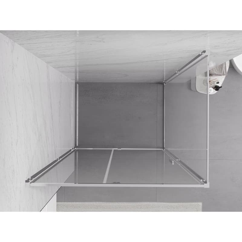 MEXEN/S - Exo sprchovací kút dvere krídlové 155 x 75, transparent, chróm 819-155-075-01-00 5