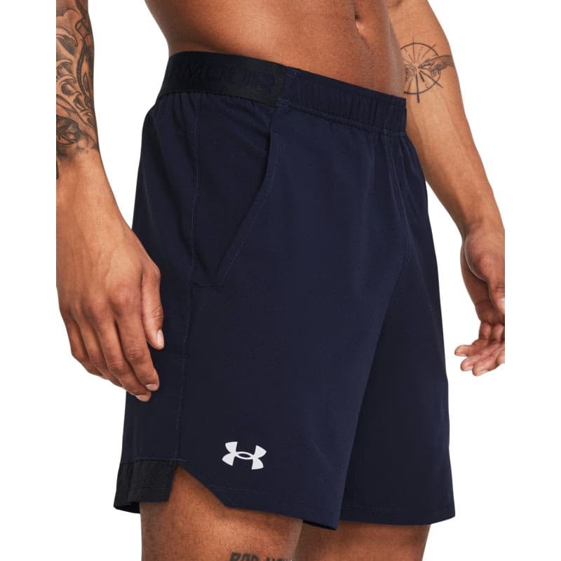 Pánske tréningové kraťasy UNDER ARMOUR UA Vanish Woven 6in Shorts-NVY 2