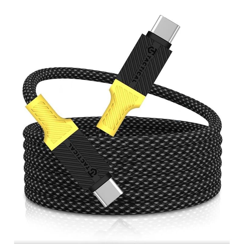 Tactical MagRope USB-C/USB-C 1m Black/Yellow 1