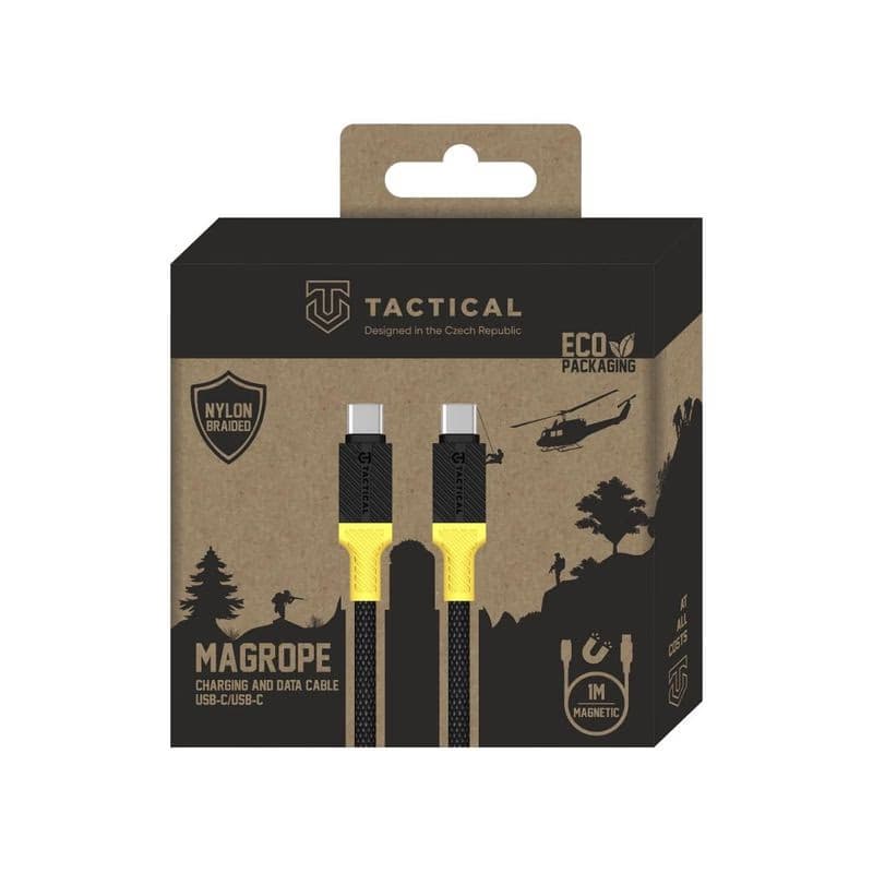 Tactical MagRope USB-C/USB-C 1m Black/Yellow 2