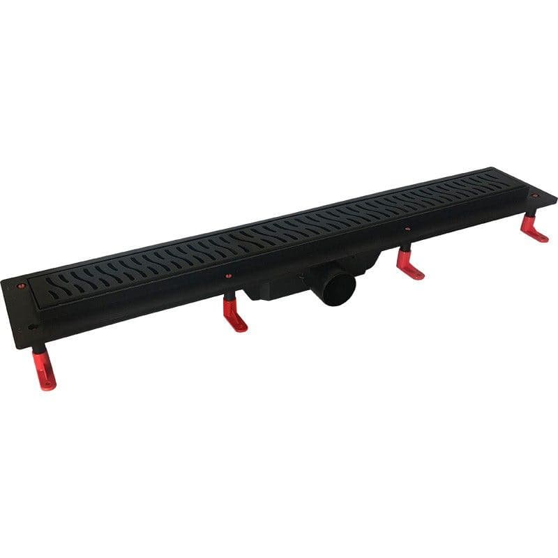 HOPA - Odtokový žľab STANDARDline BLACK - Rozmer A - 100 cm, Variant roštu - Harmony OLPZLABST99BH 1
