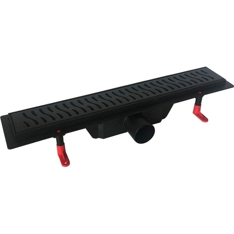 HOPA - Odtokový žľab STANDARDline BLACK - Rozmer A - 100 cm, Variant roštu - Harmony OLPZLABST99BH 2