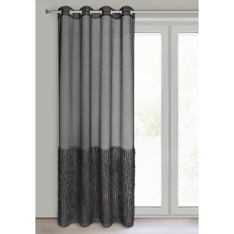 ArtFir Záclona MARGARET 2 K | čierna 140 x 250 cm 2