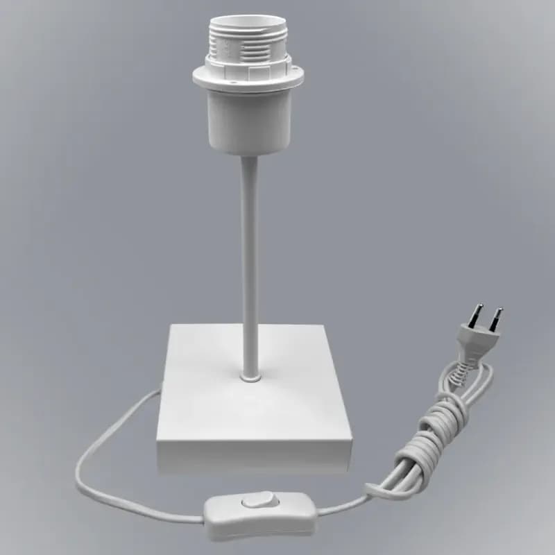 Noha stolovej lampy biela 2907/LSN-B-1
