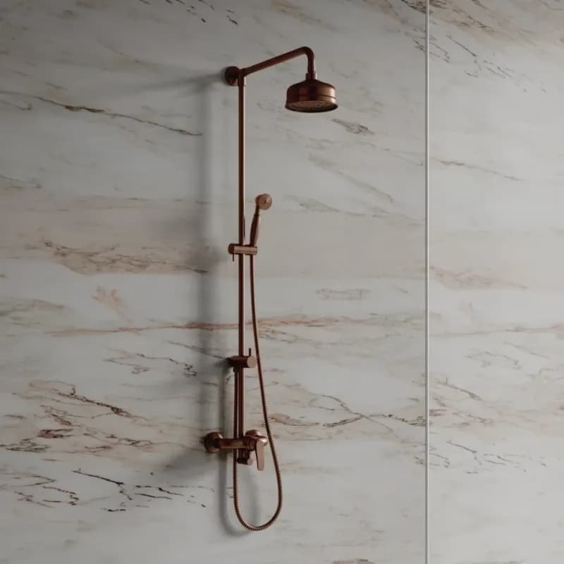 OMNIRES - ART DECO sprchový stĺp, meď kartáčovaná AD5144ORB 5
