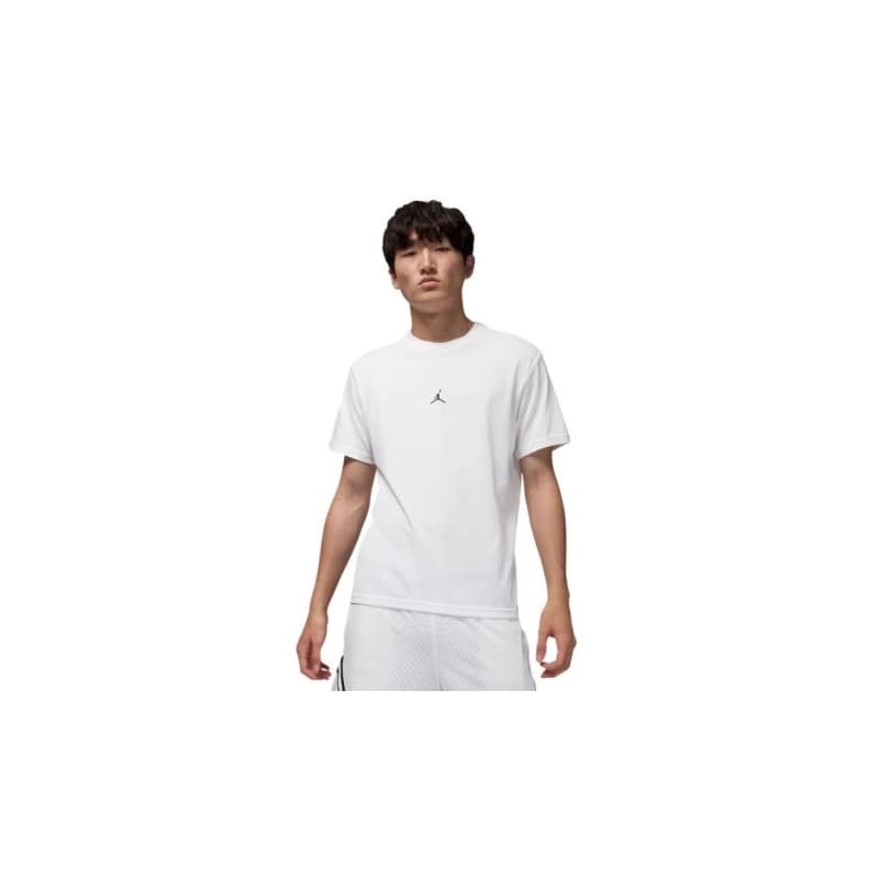Pánske tričko s krátkym rukávom NIKE M JORDAN DF SPRT JUMPMAN SS CREW-100 WHITE BLACK 1