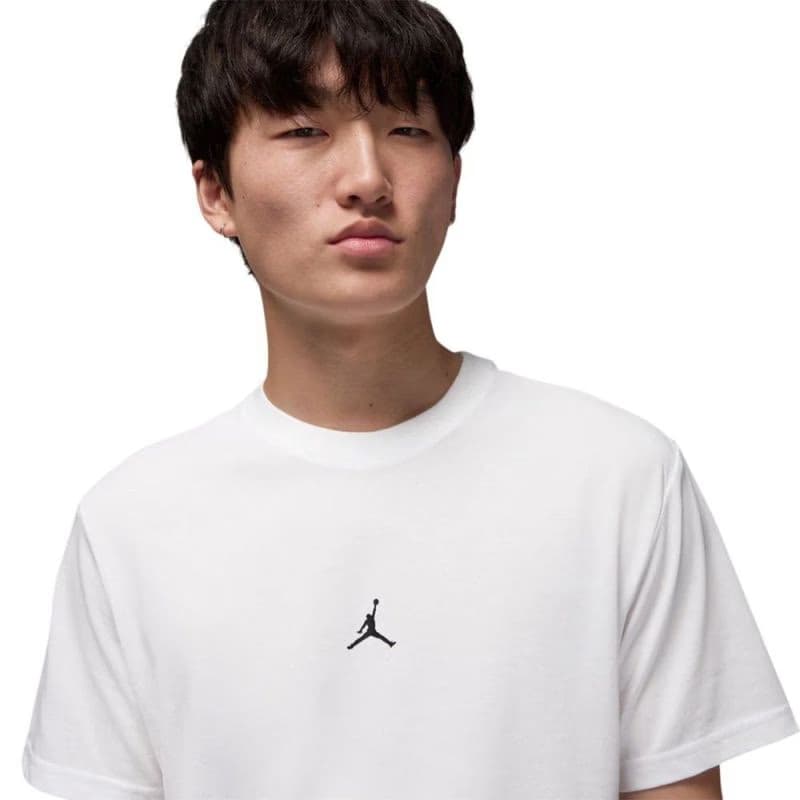 Pánske tričko s krátkym rukávom NIKE M JORDAN DF SPRT JUMPMAN SS CREW-100 WHITE BLACK 3