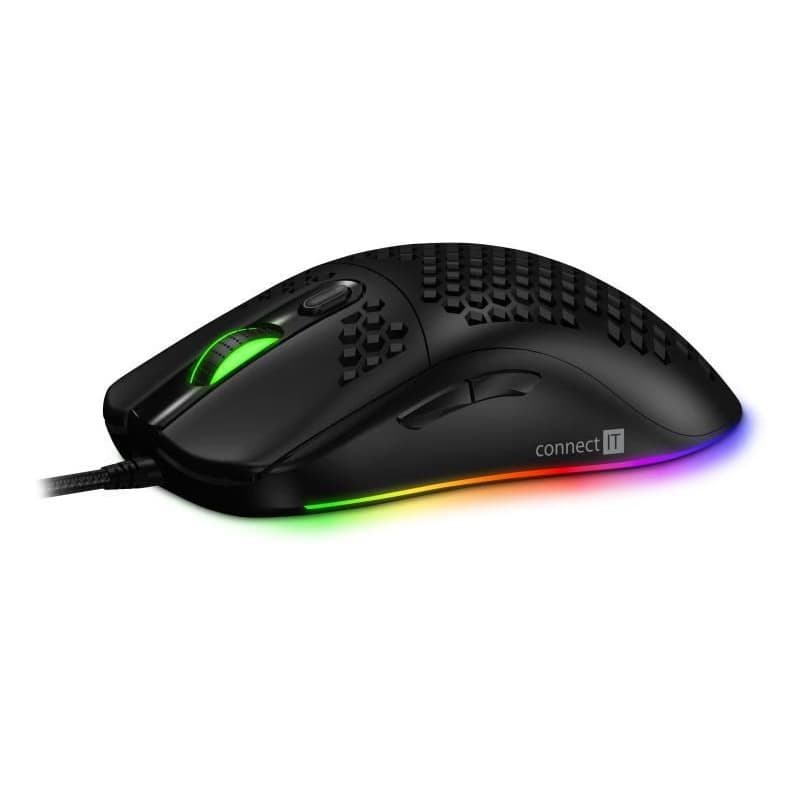 CONNECT IT BATTLE AIR 2 profesionálna optická herná myš + SW, 12800 DPI, čierna 3
